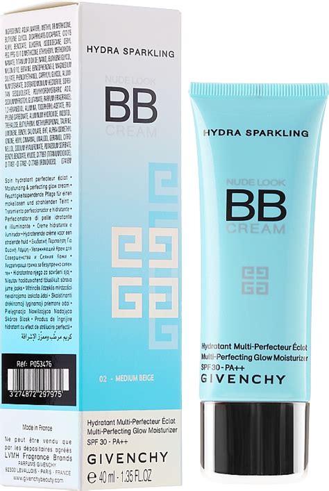 GIVENCHY HYDRA SPARKLING NUDE LOOK BB CREAM.